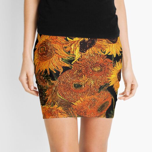 Van Gogh Mini Skirt