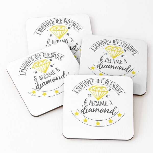 Item preview, I Survive The Pressure & Became A Diamond designed and sold by FOX1999-Design.