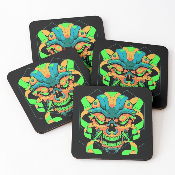Item preview, Mecha Poison Eyed Skull designed and sold by Allan Dolloso.