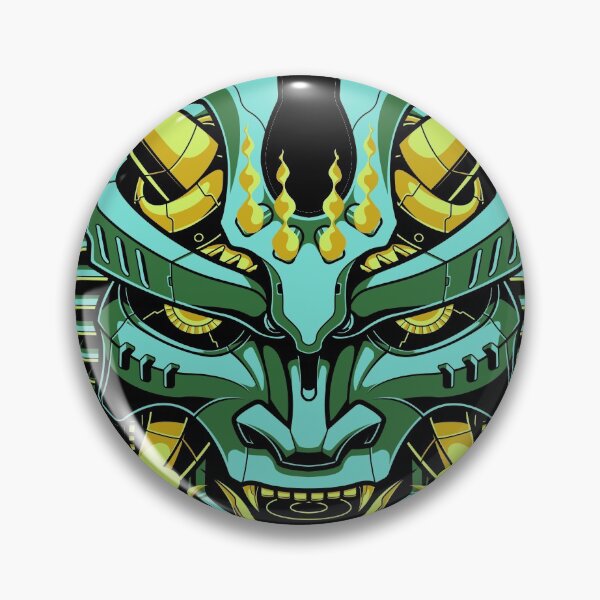 Item preview, Oni Mecha Mask designed and sold by Allan Dolloso.