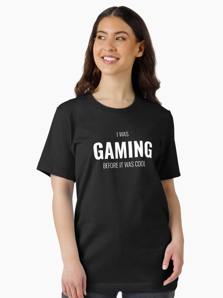 Thumbnail 2 of 7, Essential T-Shirt, I Was Gaming Before It Was Cool designed and sold by NOSCOPE360.