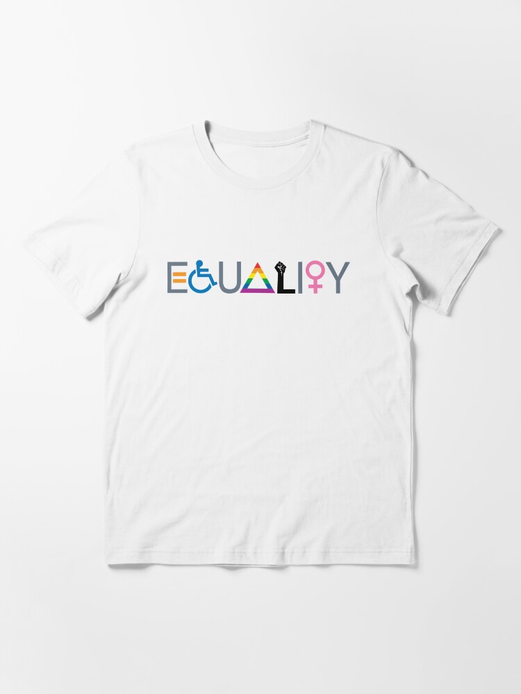 Thumbnail 3 of 7, Essential T-Shirt, Equality designed and sold by BendeBear.
