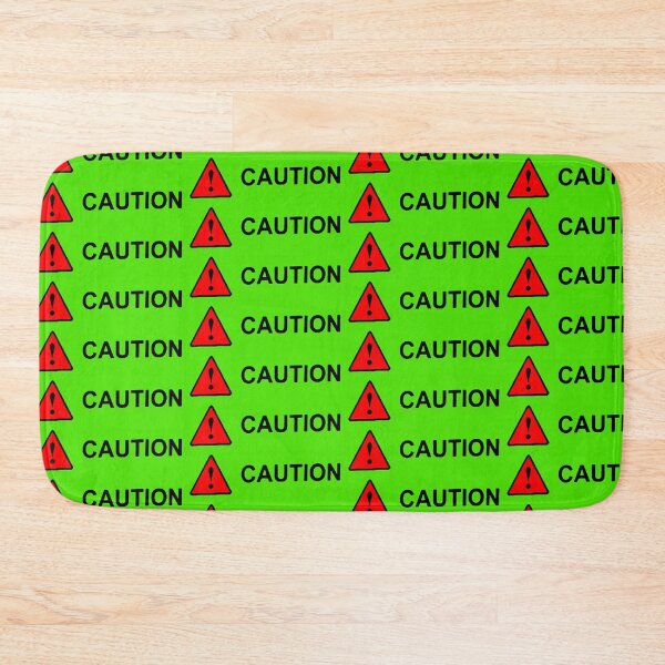 Item preview, Caution designed and sold by Geoff Treagus.