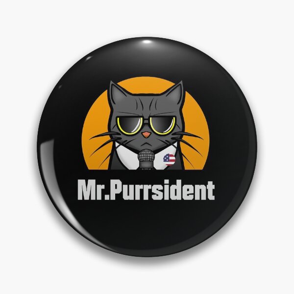 Item preview, Mr.Purrsident  designed and sold by hleichMehlani.