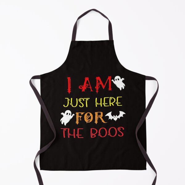 Item preview, I Am Just Here For The Boos Halloween T shirt designed and sold by Shuvra Gain.