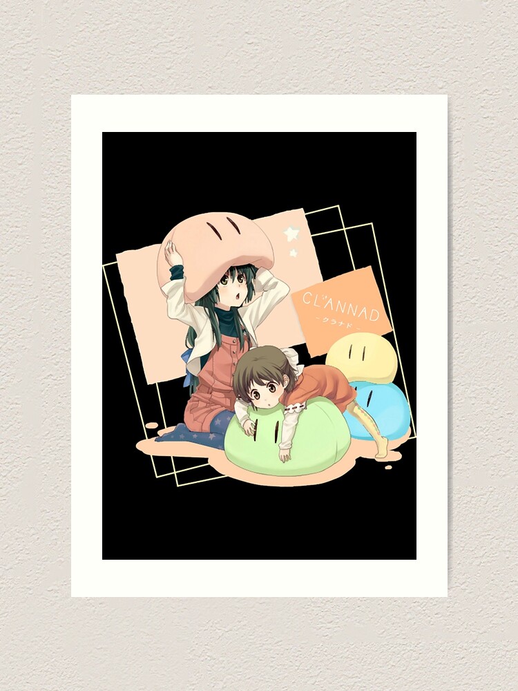 Clannad anime poster Nagisa Furukawa Art Print for Sale by wazzaah