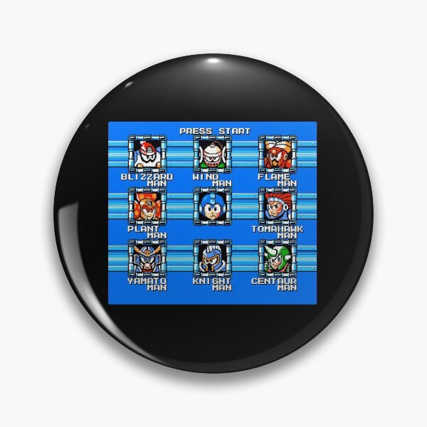 Item preview,  Megaman 6 stage select pixel  designed and sold by Hollobaugh1989.