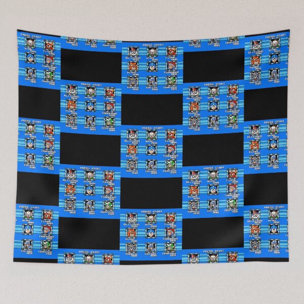 Item preview,  Megaman 6 stage select pixel  designed and sold by Hollobaugh1989.