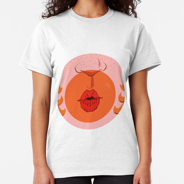 Orange Bubblegum Balloon Classic T-Shirt