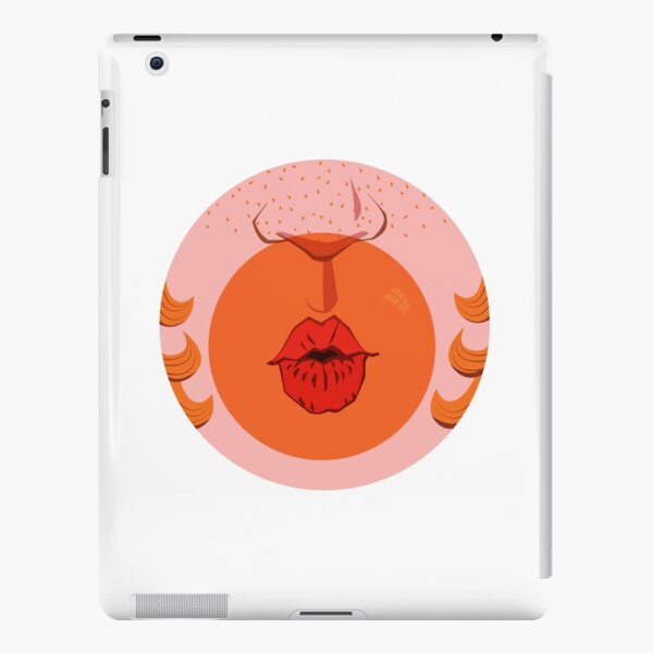 Orange Bubblegum Balloon iPad Snap Case