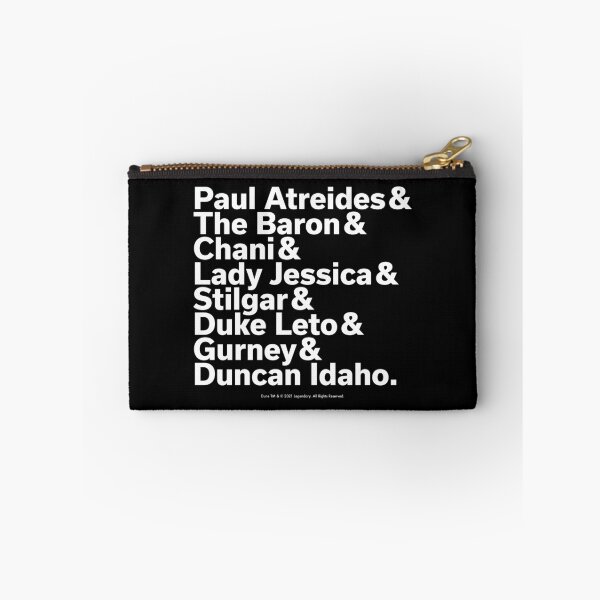 Item preview, Typography Dune movie characters  designed and sold by Eenig.