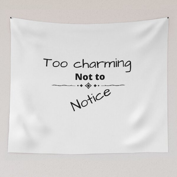 Item preview, Too charming not to notice  designed and sold by Moonlight-Art-.