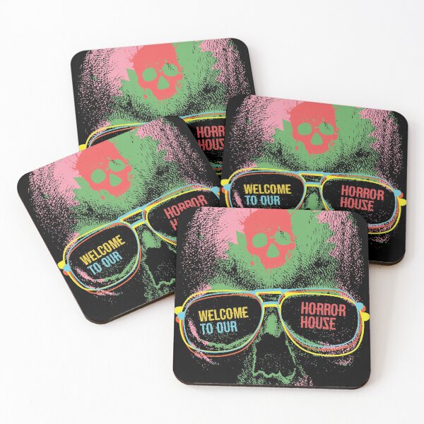 Artikelvorschau, Willkommen in unserem Horrorhaus, Bunter Horror für Halloween, Geschenkidee für die Halloween-Saison entworfen und verkauft von 397HOUSE Your happy time.