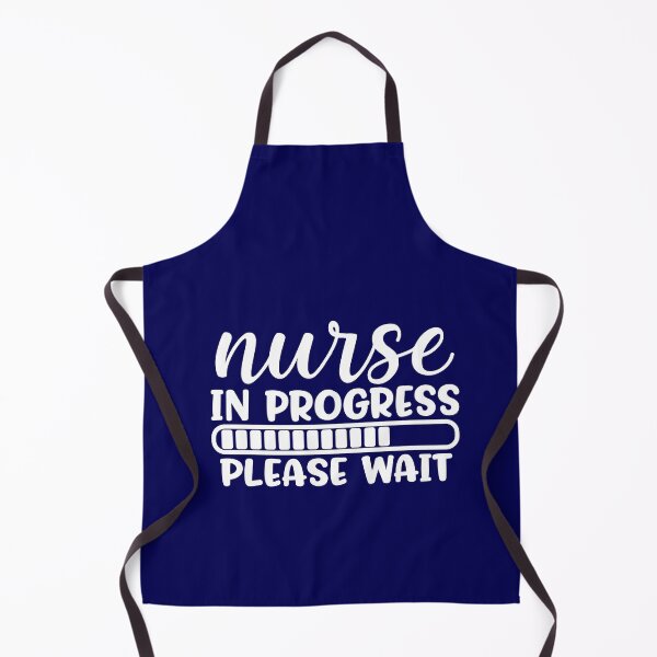 Item preview, Nurse in progress - funny/inspirational nurse gift (white/grey) designed and sold by PickaSticka.