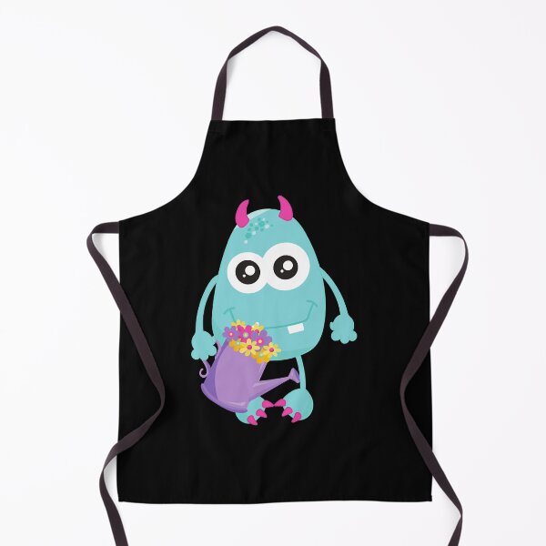 Item preview, Spring Monster, Blue Monster, Colorful Flowers designed and sold by Hollobaugh1989.