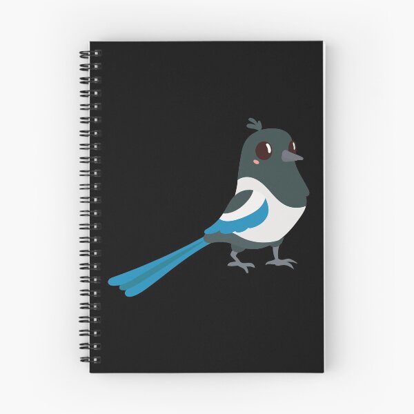 Item preview, Magpie Cute Kawaii Cartoon Illustration For Kids designed and sold by TeeHome.