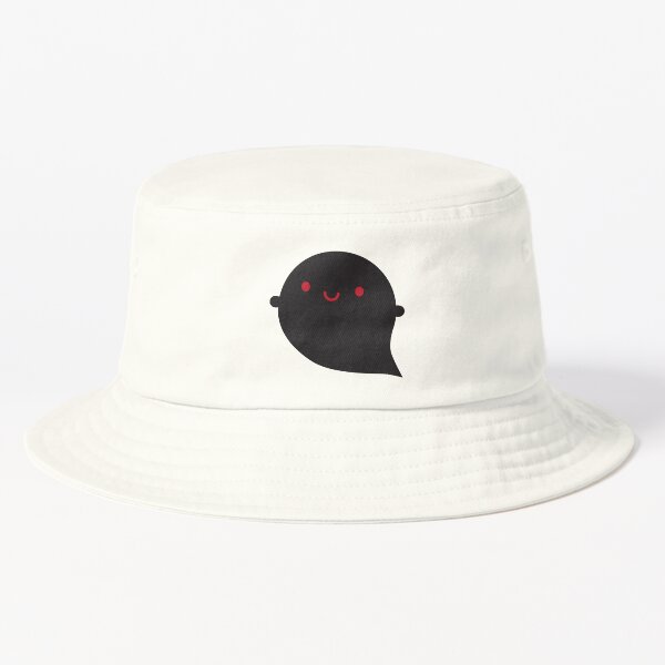 Evil Twin Black Ghost - Kawaii Halloween Bucket Hat