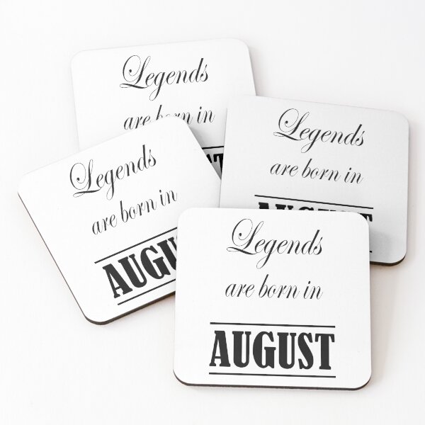 Item preview, AWSOME august birthday quotes Legends Are Born In August Classic T-Shirt designed and sold by SE-design-.