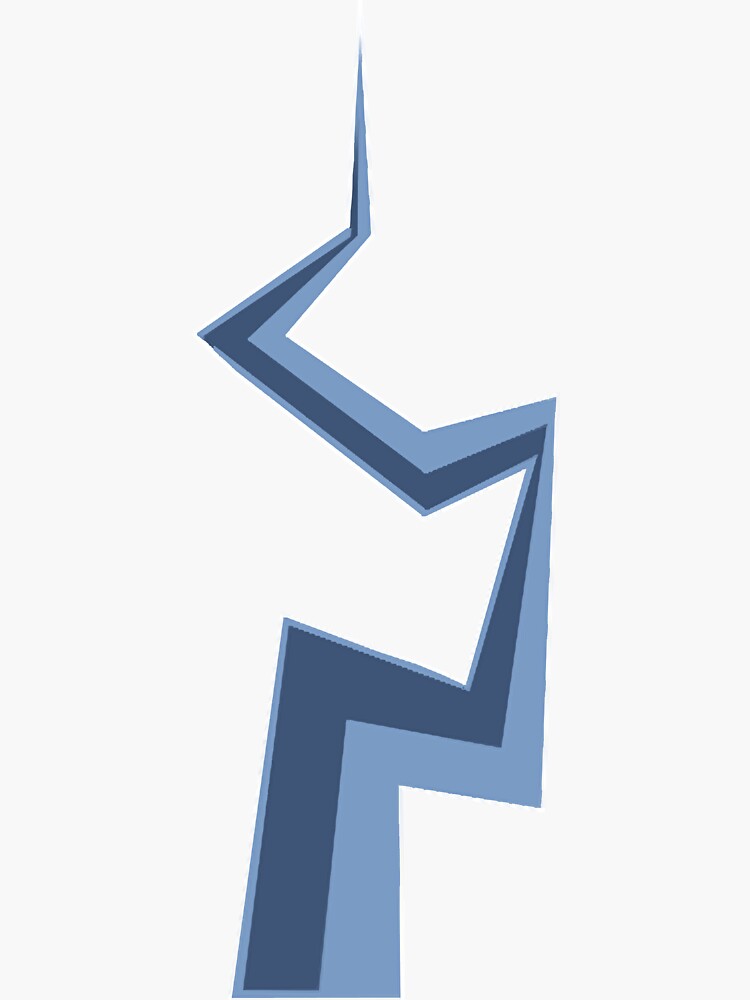 "Joe vs. the Volcano Lightning Bolt " Sticker for Sale by kaelynneimm