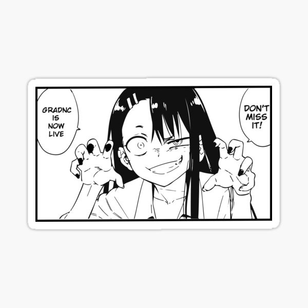 Don't Toy With Me, Miss Nagatoro anime Season 2 Sticker for Sale by  OtakuHQmerch