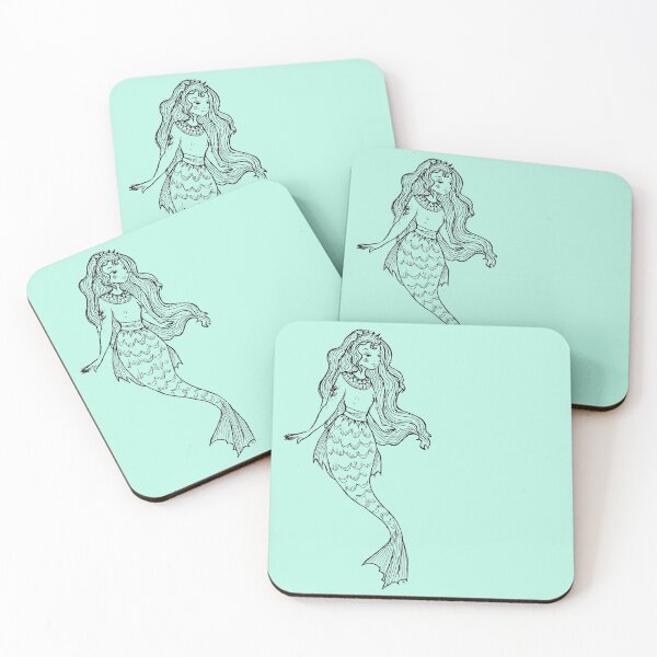 Item preview, Tattooed mermaid designed and sold by Green-Martha.