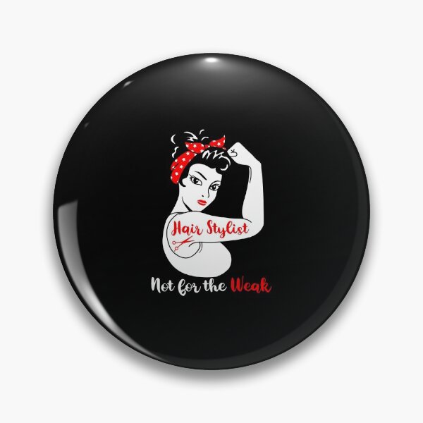 Item preview, Hair Stylist Not For The Weak Funny Hairdresser designed and sold by slinkardru.