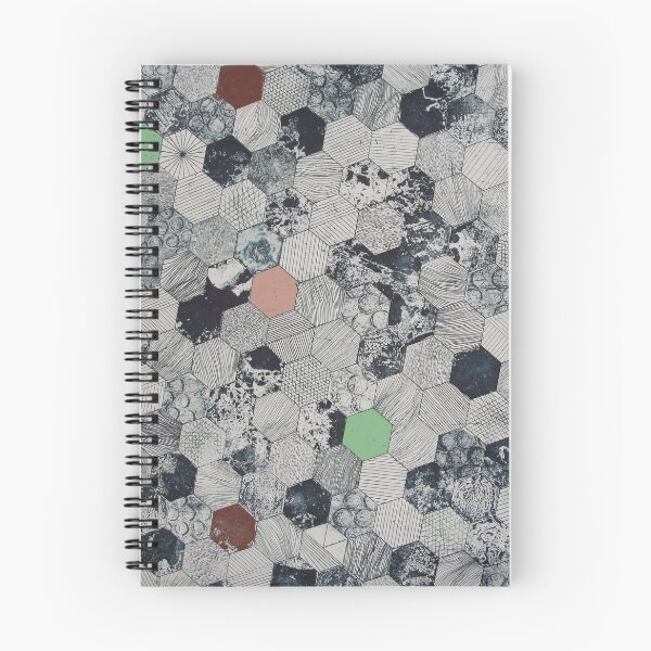 Item preview, Hexagon pattern - Black and White designed and sold by CyberArt Designers.