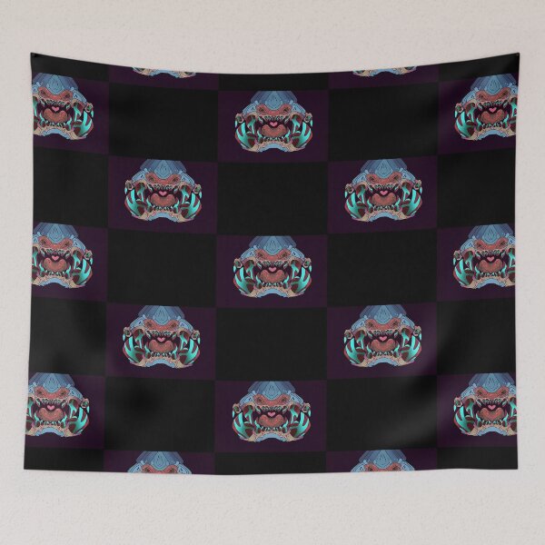 Item preview, teeth mask one Pillow designed and sold by sAnupama25.