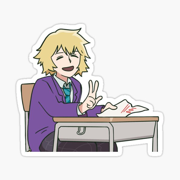 "teruki hanazawa" Sticker for Sale by Plushiecore | Redbubble