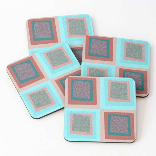 Item preview, Noisy Squares - abstract Art designed and sold by NJartbyNJacobson.