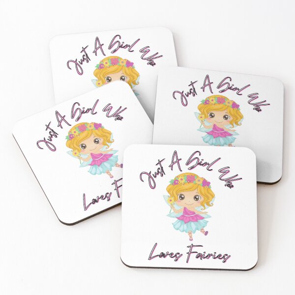 Item preview, Just A Girl Who Loves Fairies designed and sold by SenGift.