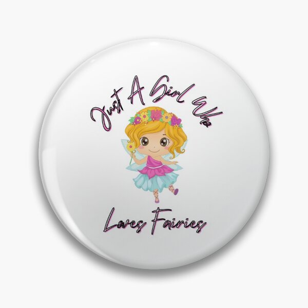 Item preview, Just A Girl Who Loves Fairies designed and sold by SenGift.