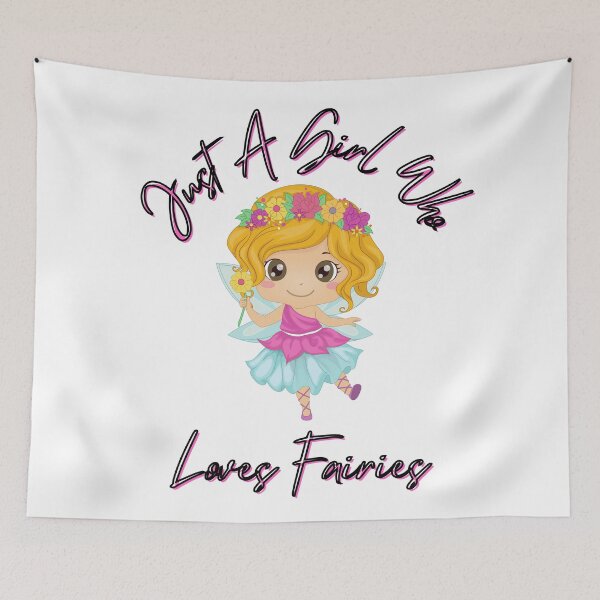 Item preview, Just A Girl Who Loves Fairies designed and sold by SenGift.