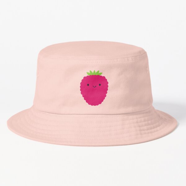 Kawaii Raspberry Bucket Hat