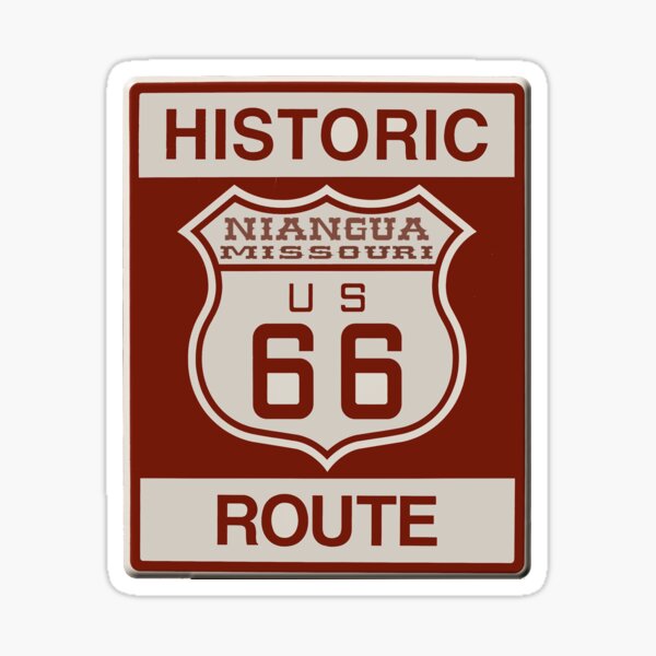 Item preview, Niangua Route 66 designed and sold by Lawrence Baird.