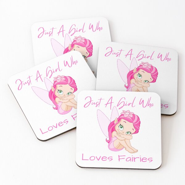 Item preview, Just A Girl Who Loves Fairies designed and sold by SenGift.