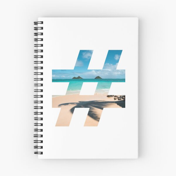 Item preview, Hashtag holidays, beach and coconut trees designed and sold by FashionHeritage.
