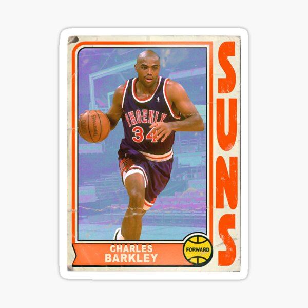 Aperçu de l'œuvre Carte à collectionner de style rétro Charles Barkley créée et vendue par Hollobaugh1989.