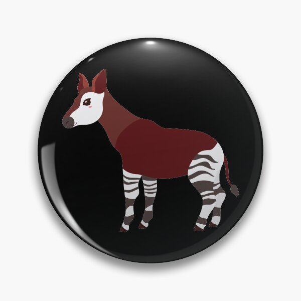 Artikelvorschau, Okapi Cute Kawaii Cartoon Illustration For Kids entworfen und verkauft von TeeHome.
