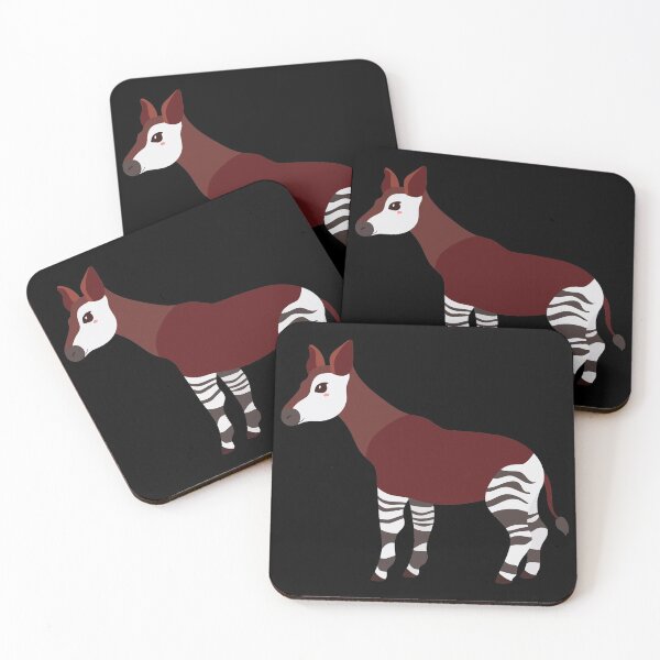 Item preview, Okapi Cute Kawaii Cartoon Illustration For Kids designed and sold by TeeHome.