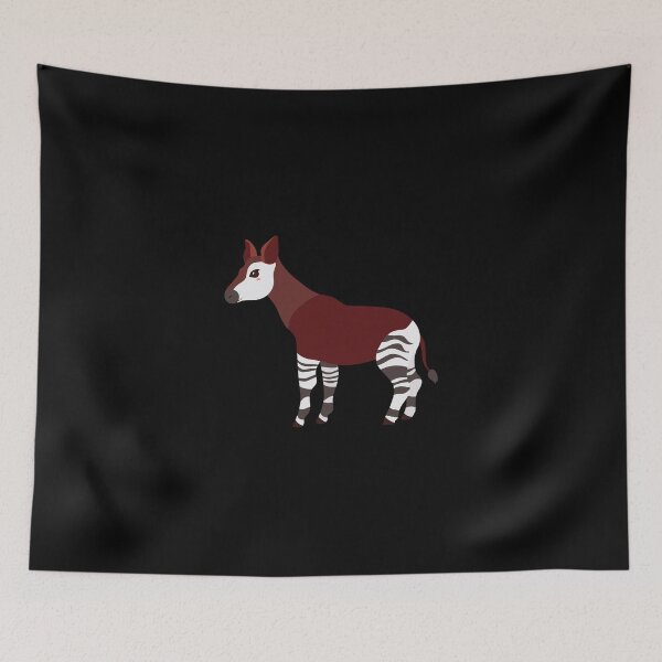 Item preview, Okapi Cute Kawaii Cartoon Illustration For Kids designed and sold by TeeHome.