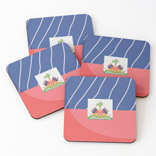 Item preview, Haiti Flag Country Isolated Icon designed and sold by MIDDLX.