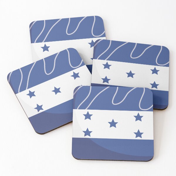 Item preview, Honduras Flag Country Isolated Icon designed and sold by MIDDLX.