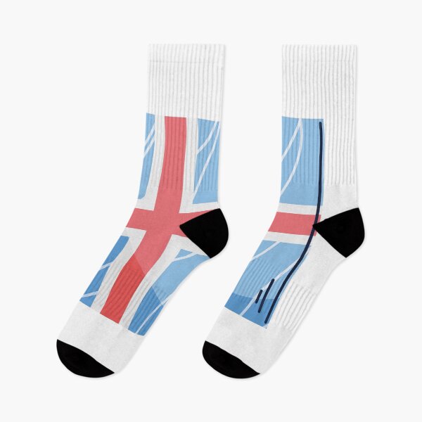 Item preview, Iceland Flag Country Isolated Icon designed and sold by MIDDLX.