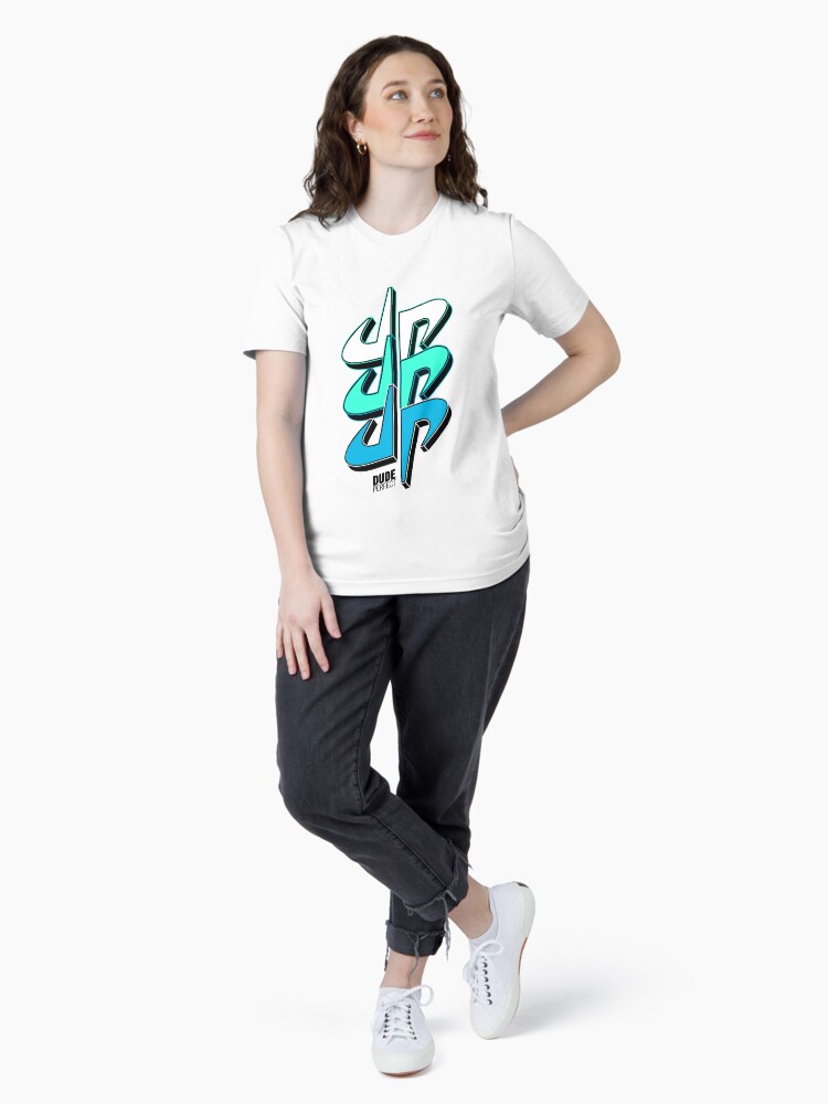 Thumbnail 4 of 7, Essential T-Shirt, NEW Dud. Perfect TRIPLE THREAT TEE 2021 (Original Grey) - Useless Madala designed and sold by Useless-Madala.