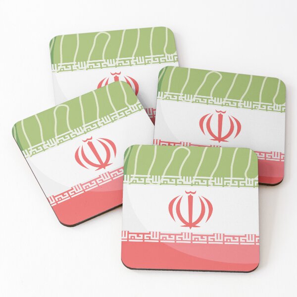 Item preview, Iran Flag Country Isolated Icon designed and sold by MIDDLX.