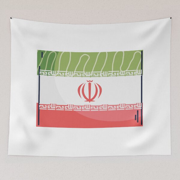 Item preview, Iran Flag Country Isolated Icon designed and sold by MIDDLX.