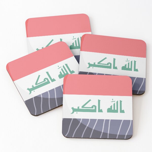 Item preview, Iraq Flag Country Isolated Icon designed and sold by MIDDLX.