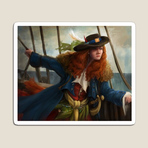 Pirate Queen Magnet