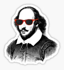 Pegatina Shakespeare
